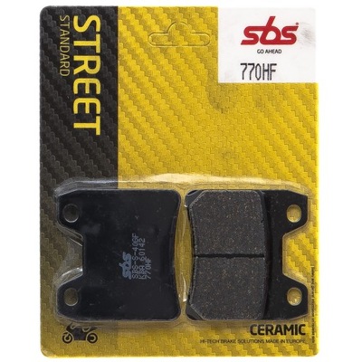 SBS PROMO PADS BRAKE KH348 STREET CERAMIC COLOR BLACK FITS DO: - milautoparts-fr.ukrlive.com