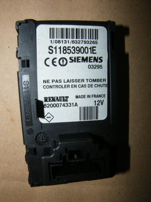 LECTEUR CARTE DE CARTES SERRURE DE CONTACT D'ALLUMAGE RENAULT SCENIC MEGANE II 8200074331A - milautoparts-fr.ukrlive.com