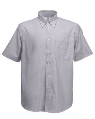 Koszula męskaMen Oxford Short Sleeve Shirt Oxford Grey S ost