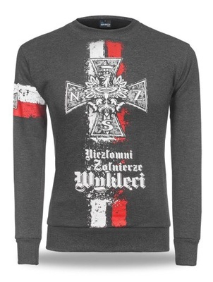 Bluza Patriotyczna Żołnierze Wyklęci Antracyt XXL