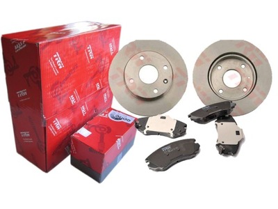 DISCS + PADS TRW FRONT CHEVROLET LACETTI 256MM - milautoparts-fr.ukrlive.com