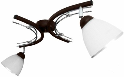 LAMPA Sufitowa ŻYRANDOL 011 PLAFON 2xE27 Pokojowa