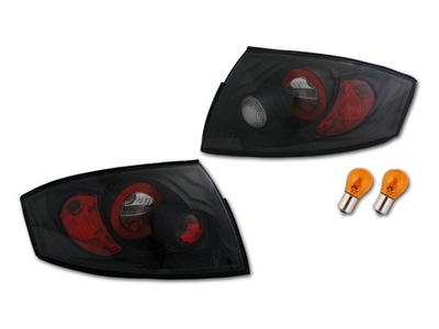 Лампа задня kpl audi tt 8n0 black clear lexus look фото №1