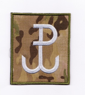 Naszywka Polska Walcząca 10x12 GROM QZ_22
