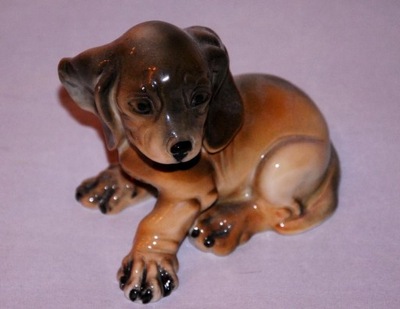 Figura Rosenthal Jamnik stan dosk