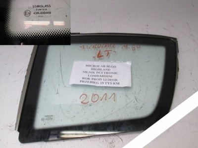 Стекло левый задняя microcar mgo highland 11r фото №1