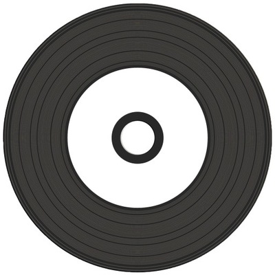 Traxdata Ritek CD-R Vinyl Czarny Nośnik 10 sztuk
