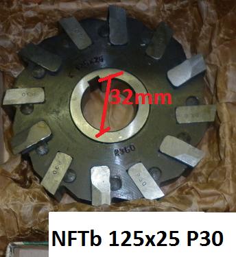 frez tarczowy NFTb 125x25 P30