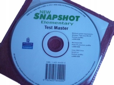 New Snapshot elementary SPRAWDZIANY testy NA CD