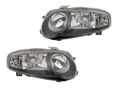 REFLEKTOR LAMPA ALFA ROMEO 147 BLACK TUNING GTA