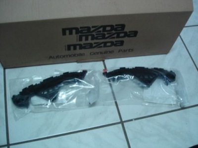 Mazda 3 2009-2013 направляющая бампера перед левый+ правый фото №1