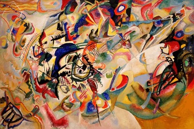 Obraz Composition VII - Wassily Kandinsky - 70x45
