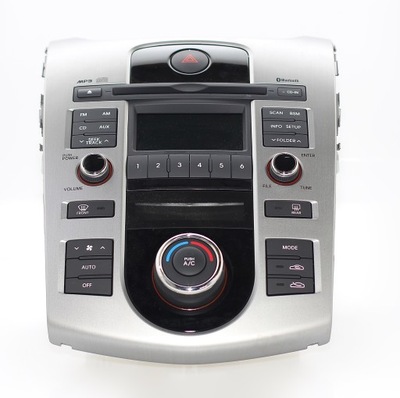 Kia forte панель кондиціонера радіо mp3 bluetooth фото №1