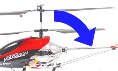 RURA OGONA VOLITATION HELICOPTER 9053 324mm Fi12mm