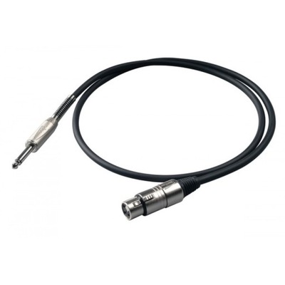 PROEL KABEL MIKROFONOWY XLR - JACK 3M BULK 200LU3