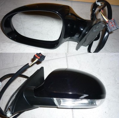 VOLKSWAGEN PASSAT B6 MIRROR LEFT LC9X 6 PIN - milautoparts-fr.ukrlive.com