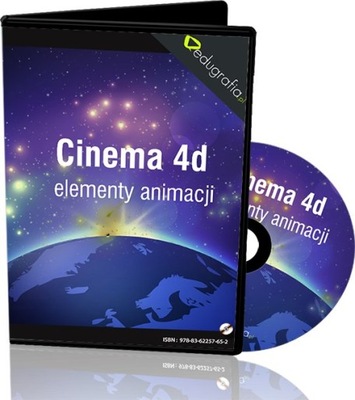 Kurs CINEMA 4D - ELEMENTY ANIMACJI - 6h - DVD