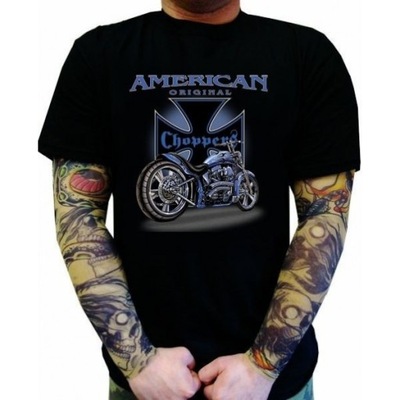 T-shirt koszulka motocyklowa choppera S