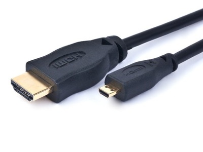 GMB Przewód z MicroHDMI (M) na HDMI (M) 1.8M
