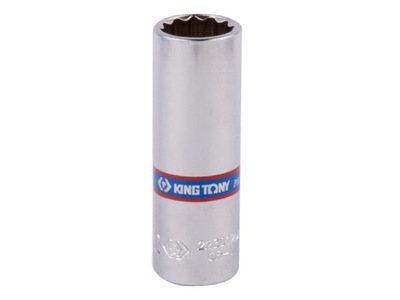 KING TONY KLUCZ NASADKA 1/4 11 mm DŁUGA 12-KĄTNA