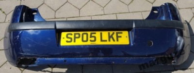 355.zderzak задняя задний citroen c4 04-08 hb фото №1