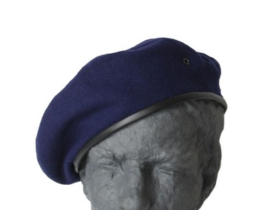 Beret Harcerski ZHP ZHR czapka filc Granatowy 53