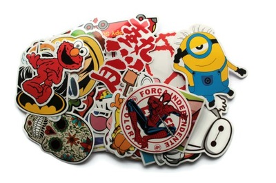 MIX NAKLEJEK STICKER BOMB NAKLEJKA 100 SZTUK HIT