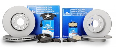 DISCS PADS ATE FRONT + REAR - AUDI A4 B7 288MM - milautoparts-fr.ukrlive.com