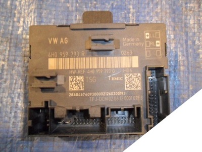 AUDI A8 4H MODULE PORTIÈRE GAUCHE AVANT 4H0959793R - milautoparts-fr.ukrlive.com