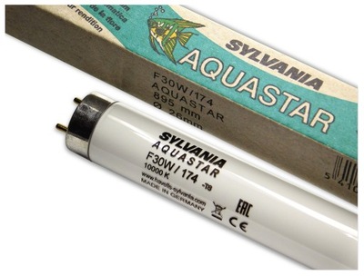 Świetlówka T8 30W Aquastar wybarwienie Sylvania
