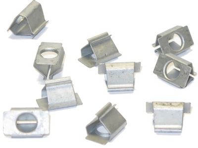 Кліпси пластини роз'єм задня бампера audi a1 a3 q7 фото №1