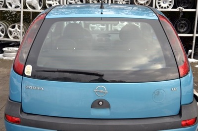 CORSA C BOOTLID FROM GLASS REAR BOOT REAR COLOR 80U - milautoparts-fr.ukrlive.com