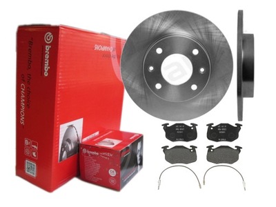 DISCS + PADS BREMBO FRONT CITROEN SAXO - milautoparts-fr.ukrlive.com