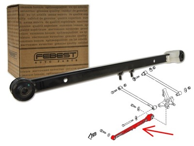 MAZDA 626 GF 97- LEVIER ARRIÈRE ARRIÈRE LONGITUDINAL DROITE - milautoparts-fr.ukrlive.com