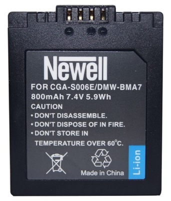 Bateria Akumulator Newell zamiennik CGA-S006E CGA-S006