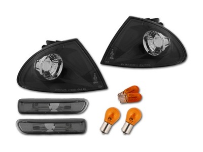 DIRECTION INDICATOR BLINKER BMW 3 E46 SEDAN BLACK CLEAR - milautoparts-fr.ukrlive.com