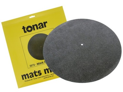 SLIPMATA MATA SKÓRZANA DO GRAMOFONU TONAR 5978 3mm