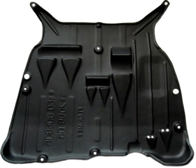 Захист двигуна volvo s60 s80 v70 hdpe + кліпси монтажні фото №1