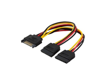 Kabel do dysku HDD rozdzielacz Serial ATA-2x SATA