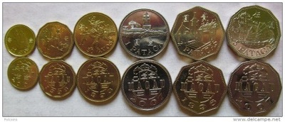 MAKAO zestaw 6 monet