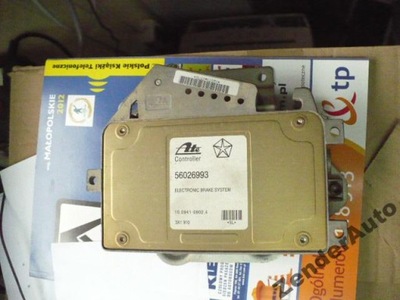 Jeep cherokee xj блок управления бортовой компьютер abs фото №1