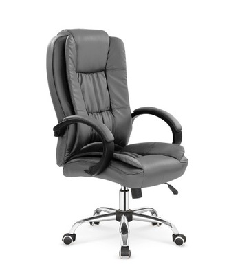 Fotel gabinetowy RELAX krzesło obrotowe szary