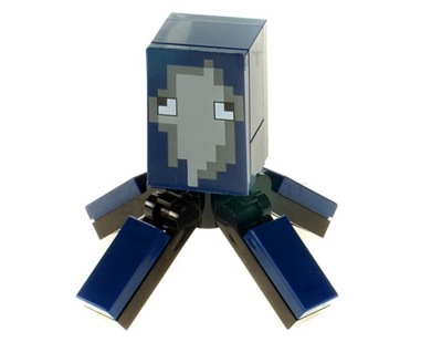 LEGO Minecraft Kałamarnica / Squid figurka z 21136