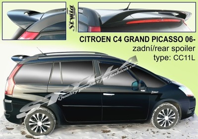 spoiler spojler do Citroen C4 Grand Picasso 2006-- 