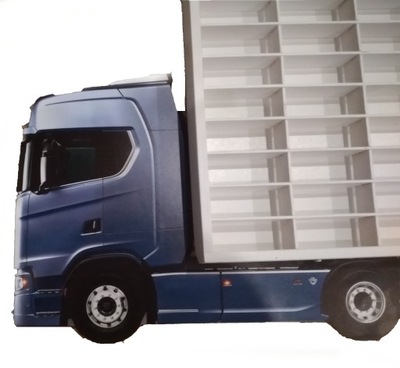 Polica na resoraki Tir Truck pre autá na elektrický pohon