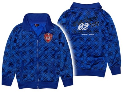 QIBOY * BLUZA na ZIP logowana PIONEERS * 104-110