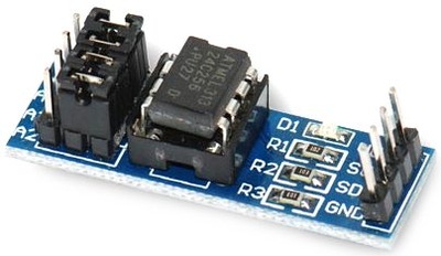 Moduł na pamięć 24Cxxxx I2C Serial Eeprom _LCT-008