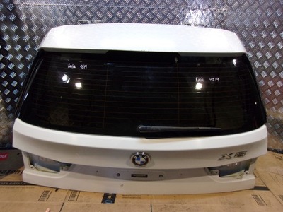 BMW X5 F15 COUVERCLE DE COFFRE DE COFFRE ARRIÈRE COMPLEXE BLANCHE 300 - milautoparts-fr.ukrlive.com