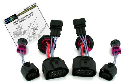 AUDI A4 B5 94-99 przejsciowka adapter zlaczka instalacja lamp na LIFT 99-01