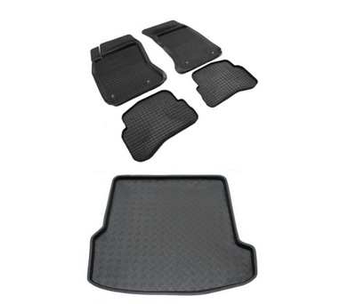 ASSORTIMENT TAPIS GOMME + TAPIS POUR DE COFFRE VW PASSAT B5 UNIVERSEL 1997-2004 - milautoparts-fr.ukrlive.com